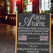 Across the Atlantic concert program snippet