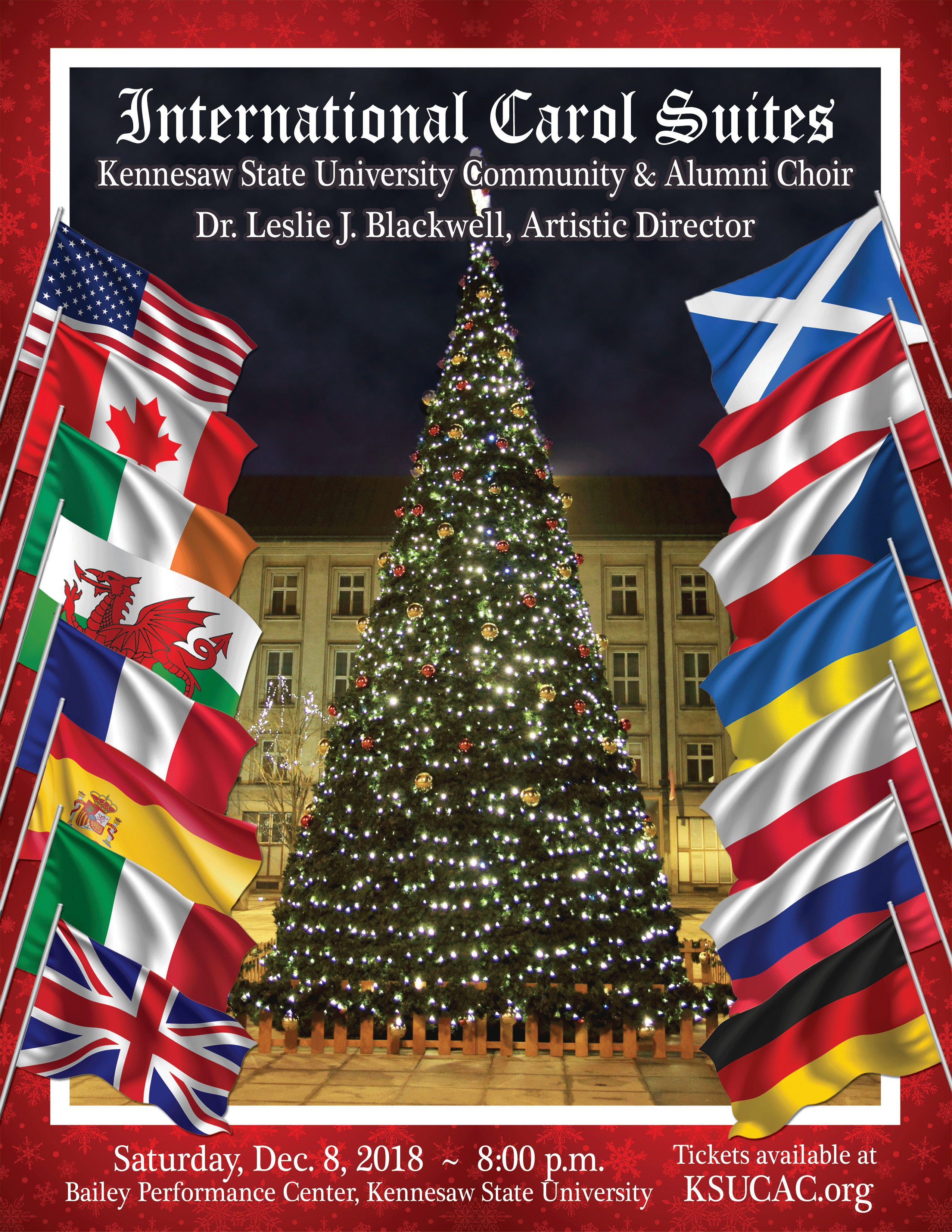 International Carol Suites Concert Program Cover